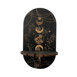 Estante para cristales y pendulos Lunas - TiendaZen